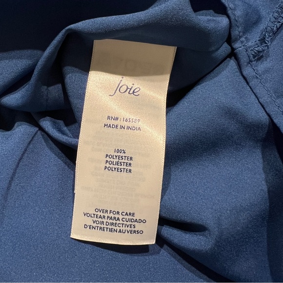 NEW Joie Women's Limited Edition Ladies blue Parisian Paisley Maxi Dress XXL - Picture 13 of 13